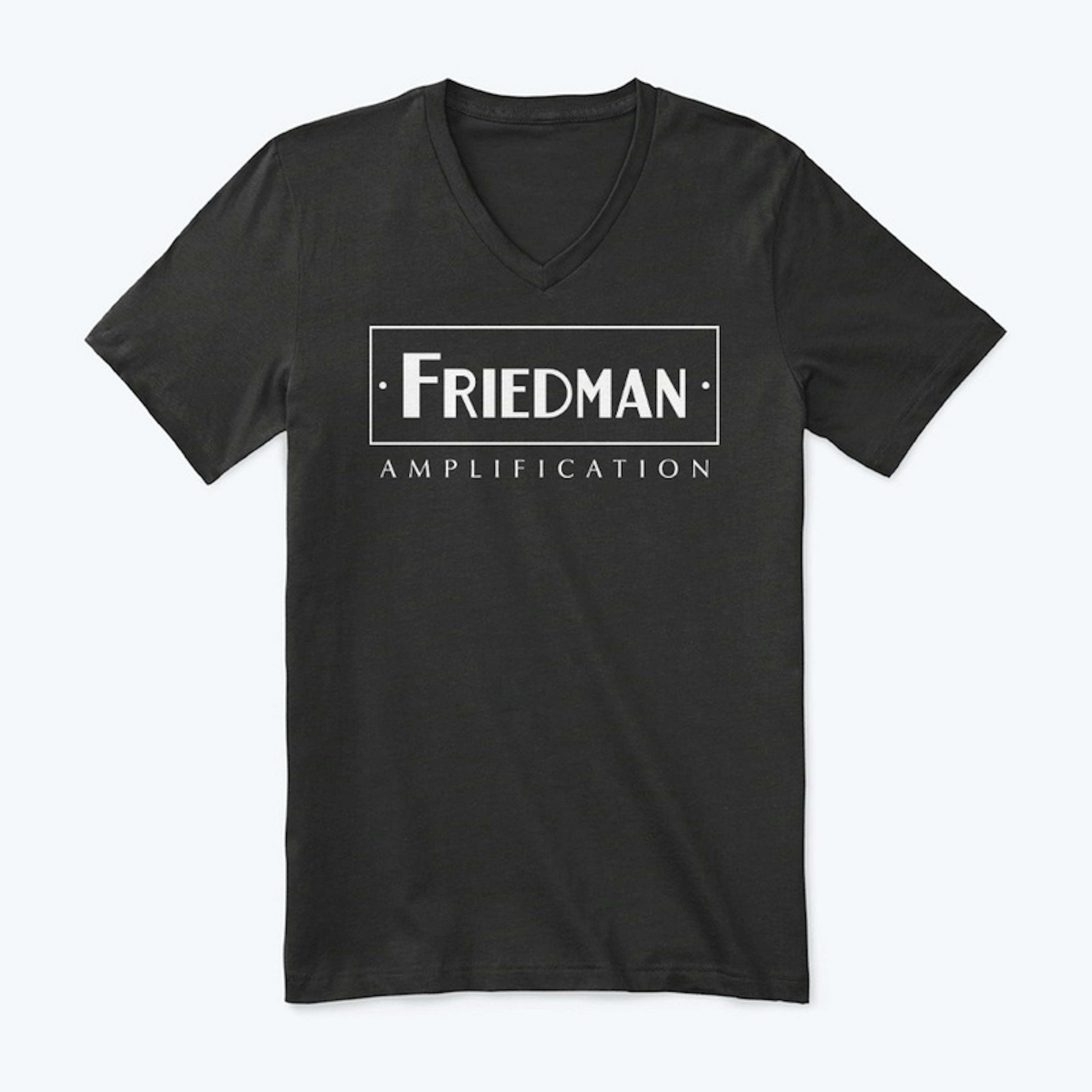 Friedman Logo V-Neck T-Shirt